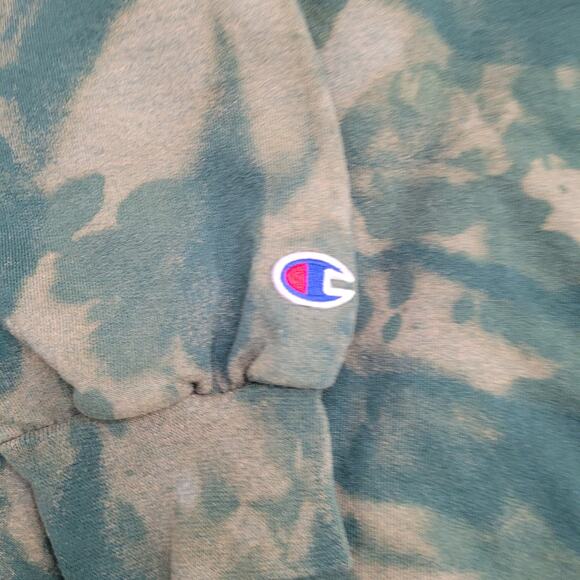 Vintage Howell Champion Hoodie Large 23x26 Tie-Dye - Picture 13 of 13